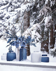 Vaso Trame con collo H20 | Vasi in vetro design EDG - 107909