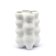 Vaso Forme Tripode Bianco Opaco H33 D23 Design EDG - Enzo De Gasperi - 019959,100