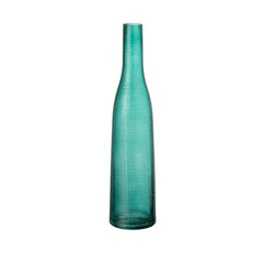 Vaso Mila H38 : Vasi di design in vetro di colore blu - 13981