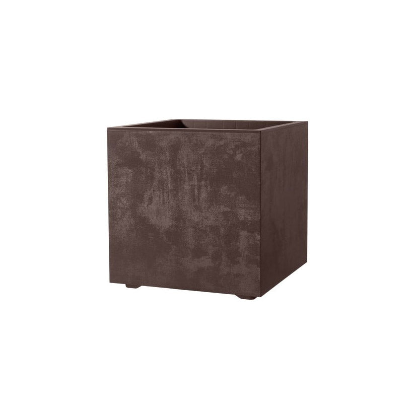 Vaso Millennium Cubo 25x25 | Vasi di design in plastica per esterno - CONFIG0354