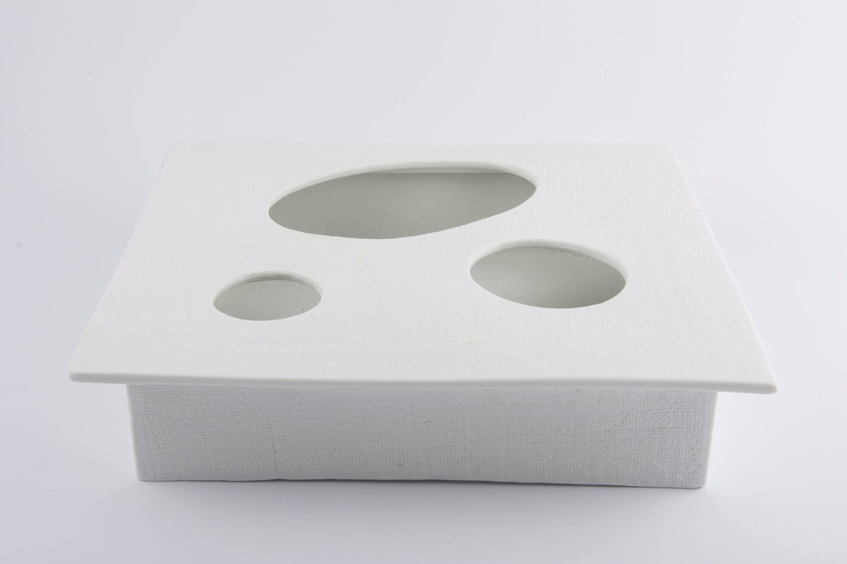 Ciotola Ikebana grande: ciotole ceramica design D&amp;M - AAR4906WH