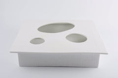 Ciotola Ikebana grande: ciotole ceramica design D&amp;M - AAR4906WH