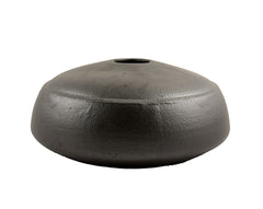 Vaso True in ceramica nera opaca : vasi in ceramica di design - AAR5649ZW