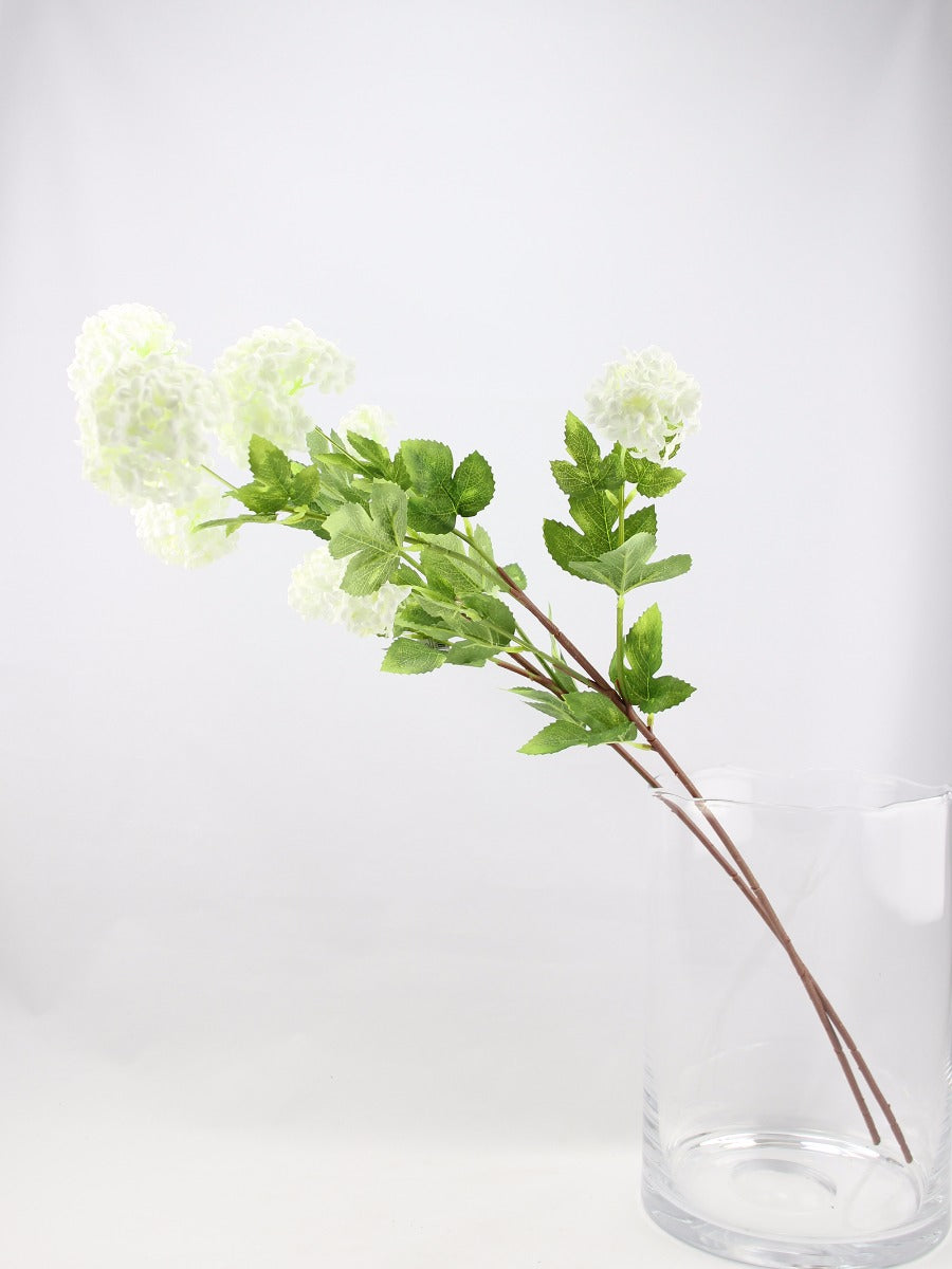 Fiori di Viburno palla di neve: fiori artificiali di alta qualità  - CONFIG0040