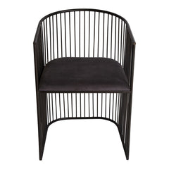 Sedia Wire Velvet in metallo - 700028