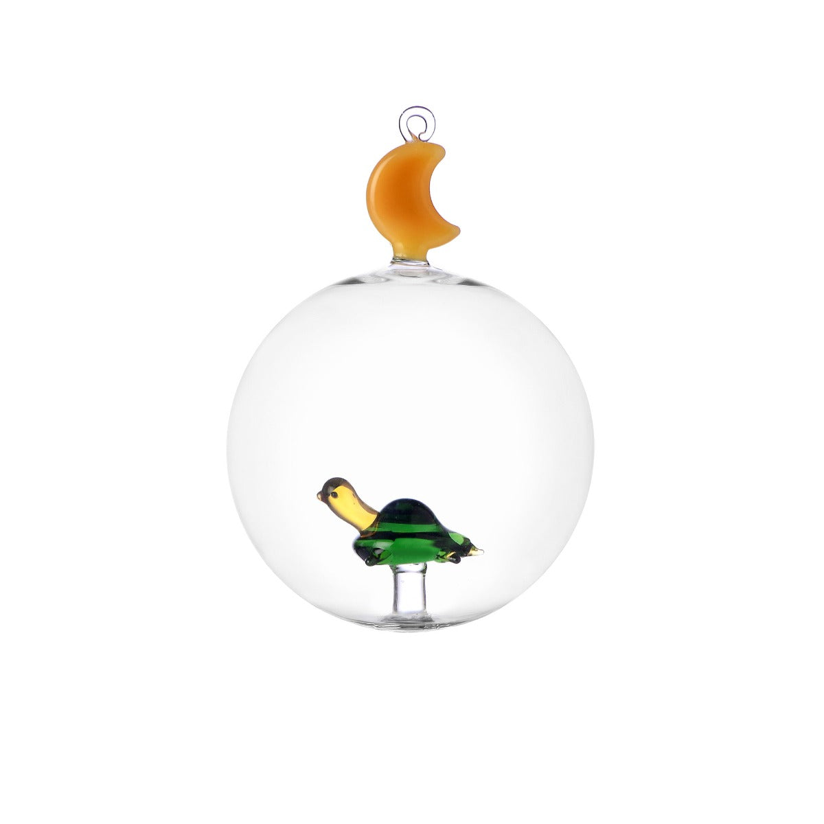 Palla Christamas Tartaruga-Luna Collezione Woodland Tales di Ichendorf Milano - 0935209415